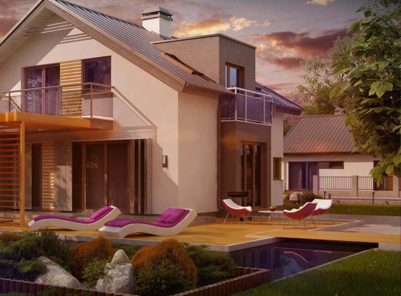 Построить недорогой двухэтажный дом в Краснодаре с коммуникациями