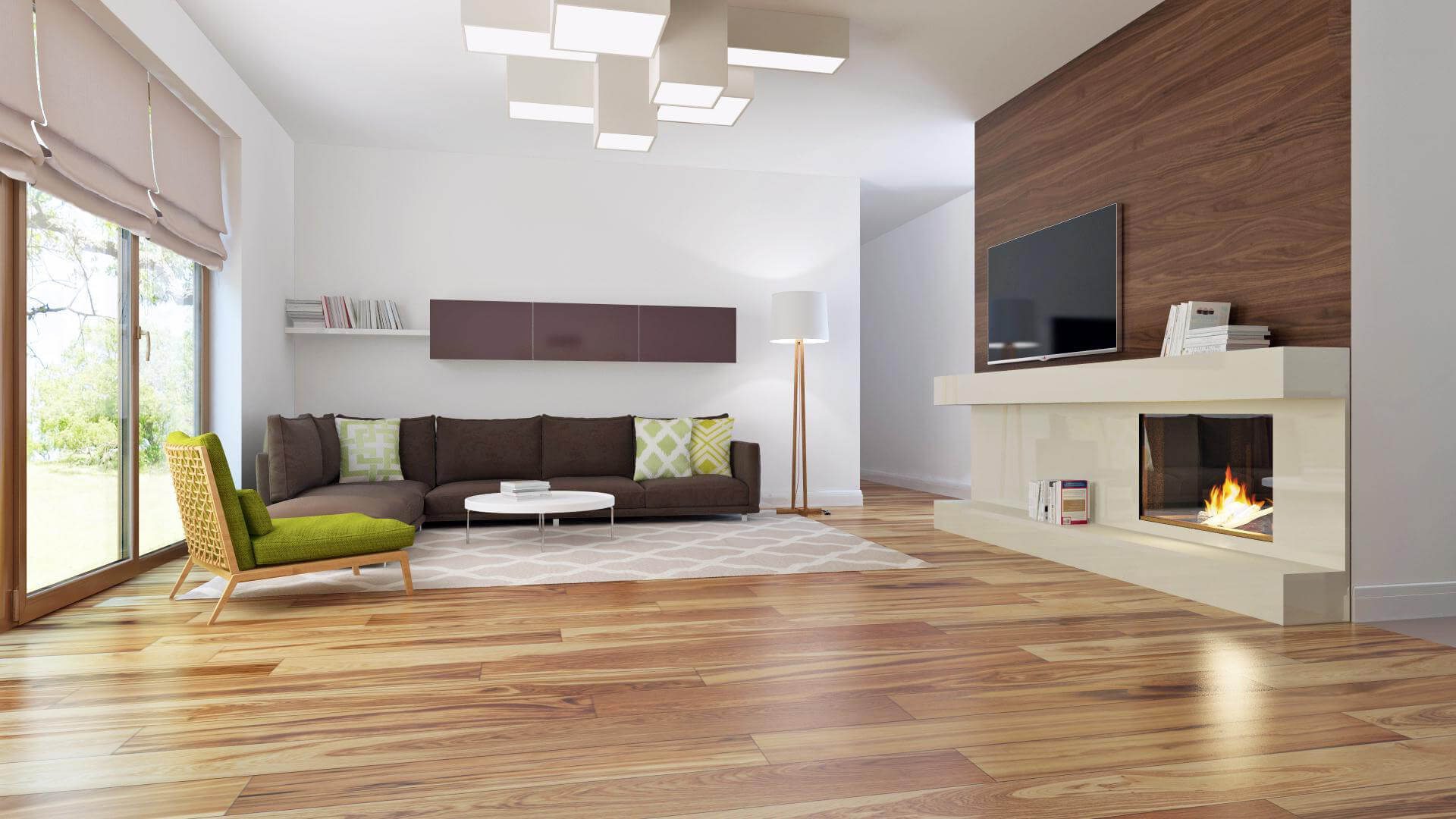 Проект 297 одноэтажный комфортабельный дом построенный из кирпича и монолита, проектирование и строительство частных коттеджей