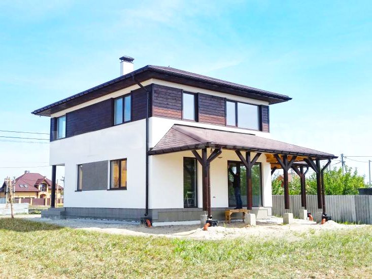 Проект коттеджа 114 квадратных метров