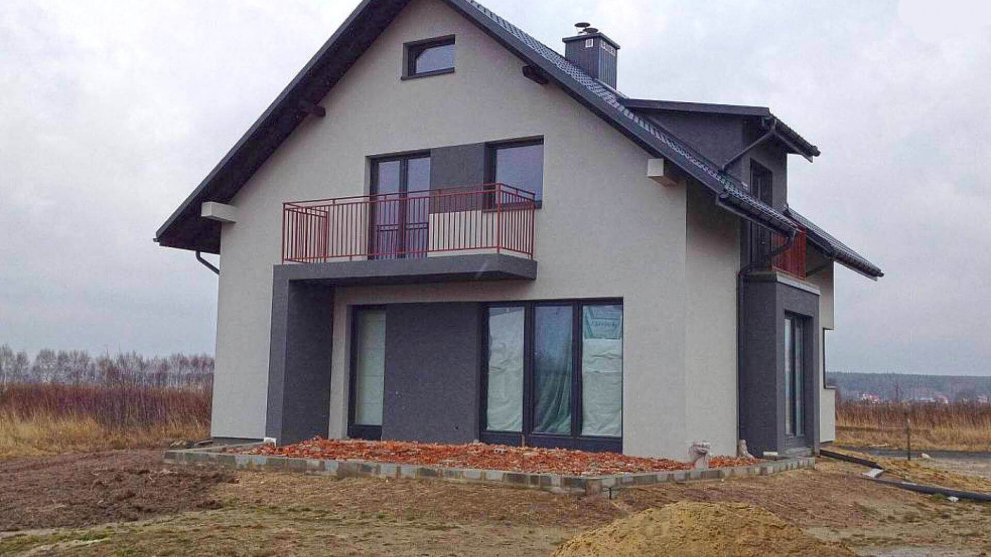 Проект 2х этажного дома 122 кв.м. 