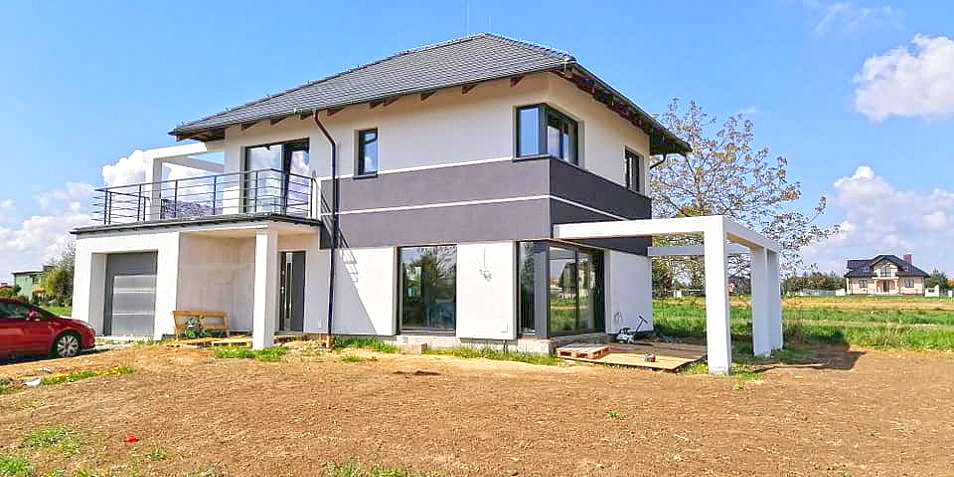 Проект двухэтажного дома 157 кв.м.