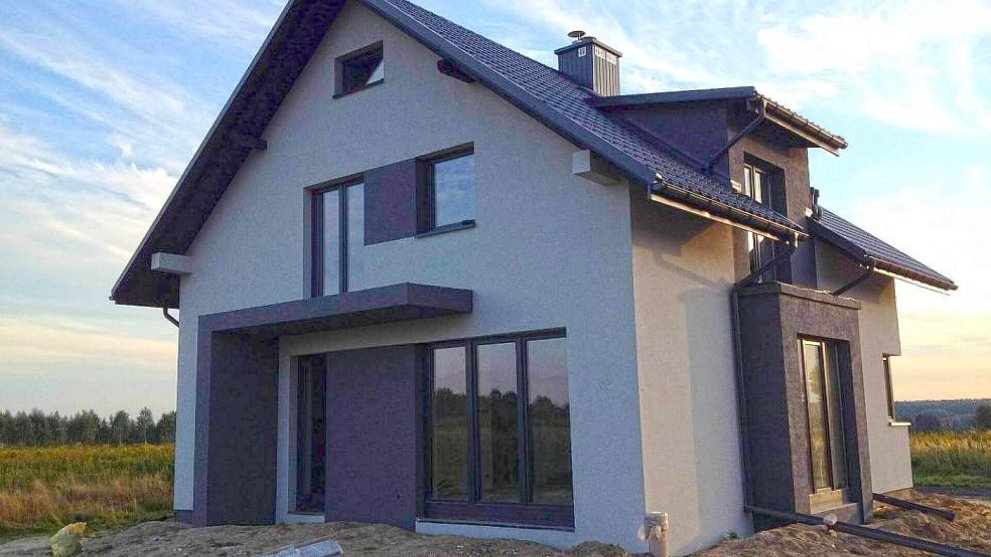 Проект 2х этажного дома 122 кв.м. 