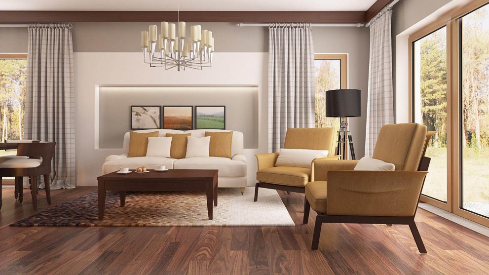 Интерьеры домов, строительство частных домов