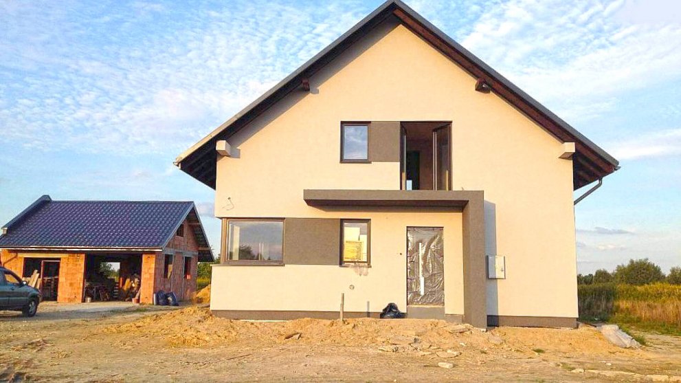 Проект 2х этажного дома 122 кв.м. 