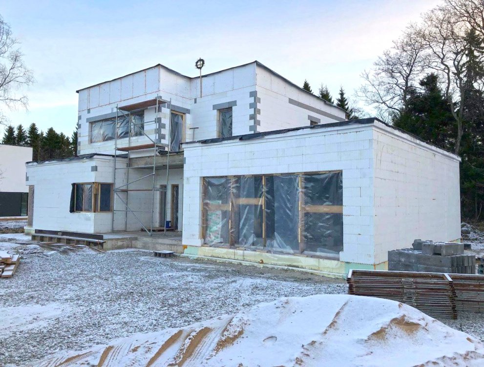 Проект виллы 477 кв.м.