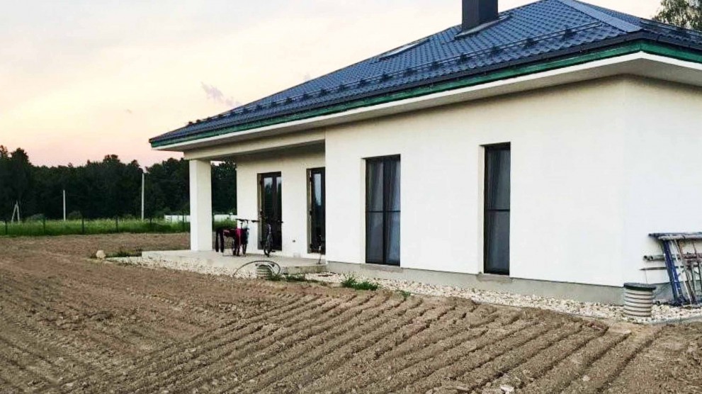 Частный одноэтажный дома бюджетное строительство Проект 121 кв.м.