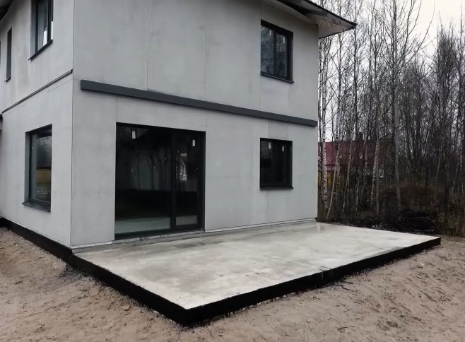 строительство дома из красного кирпича 