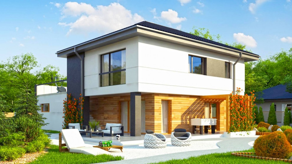 Проект коттеджа 220 кв.м. строительство частных домов и проектирование